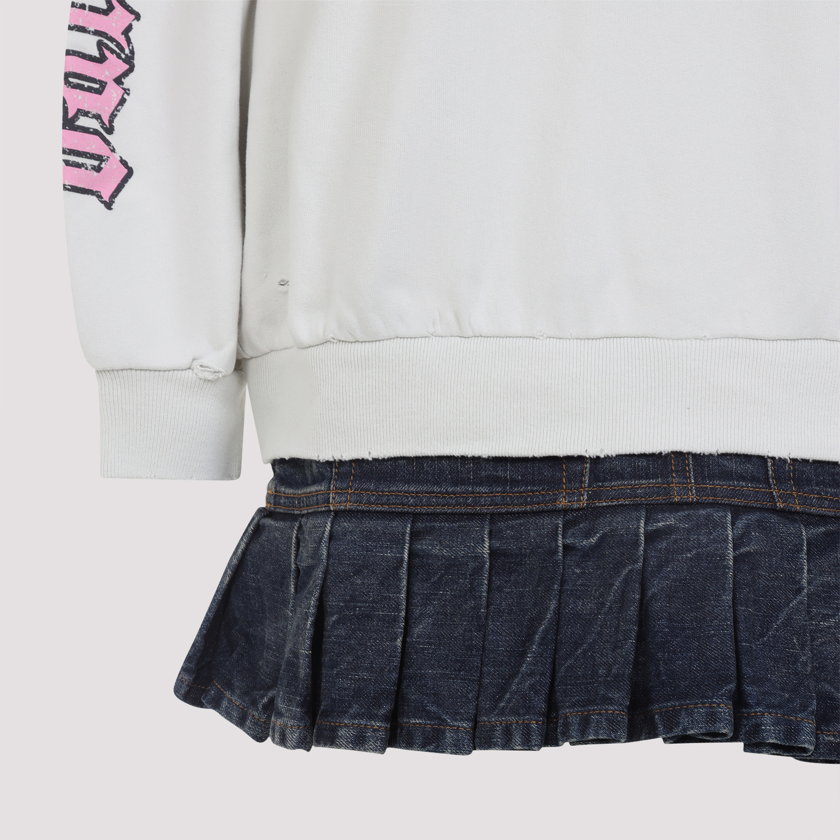 Balenciaga Hybrid Mini Dress Women In White