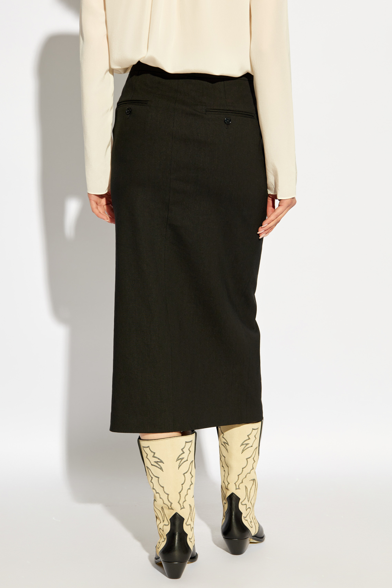 ISABEL MARANT ISABEL MARANT DIXINA MIDI SKIRT