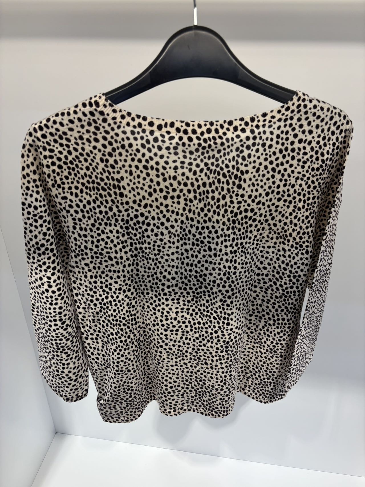 Max Mara Long-sleeved Sweater In Black