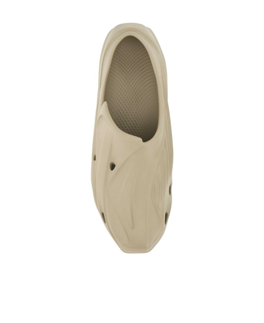 Alyx Mono Embossed-logo Slippers In Nude