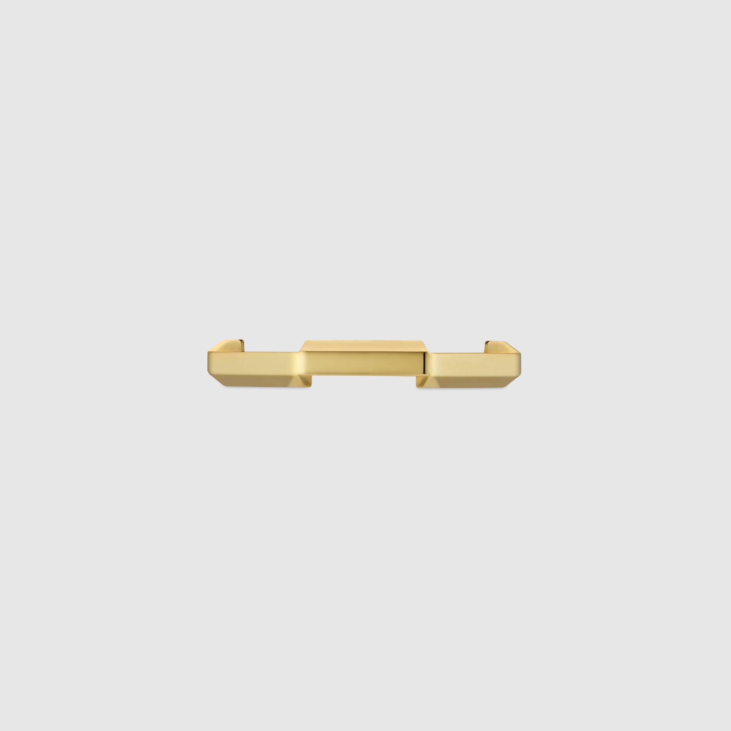 Gucci Link To Love Mirrored Ring In Burgundy