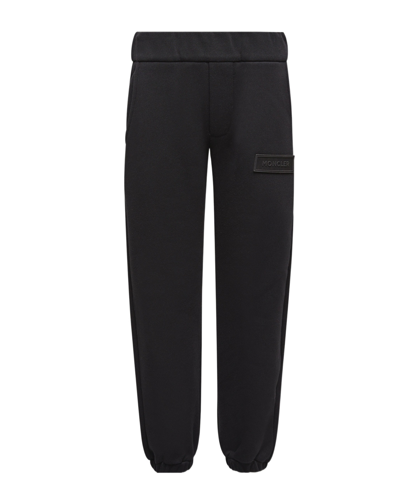 Moncler Cotton Sweatpants In Black