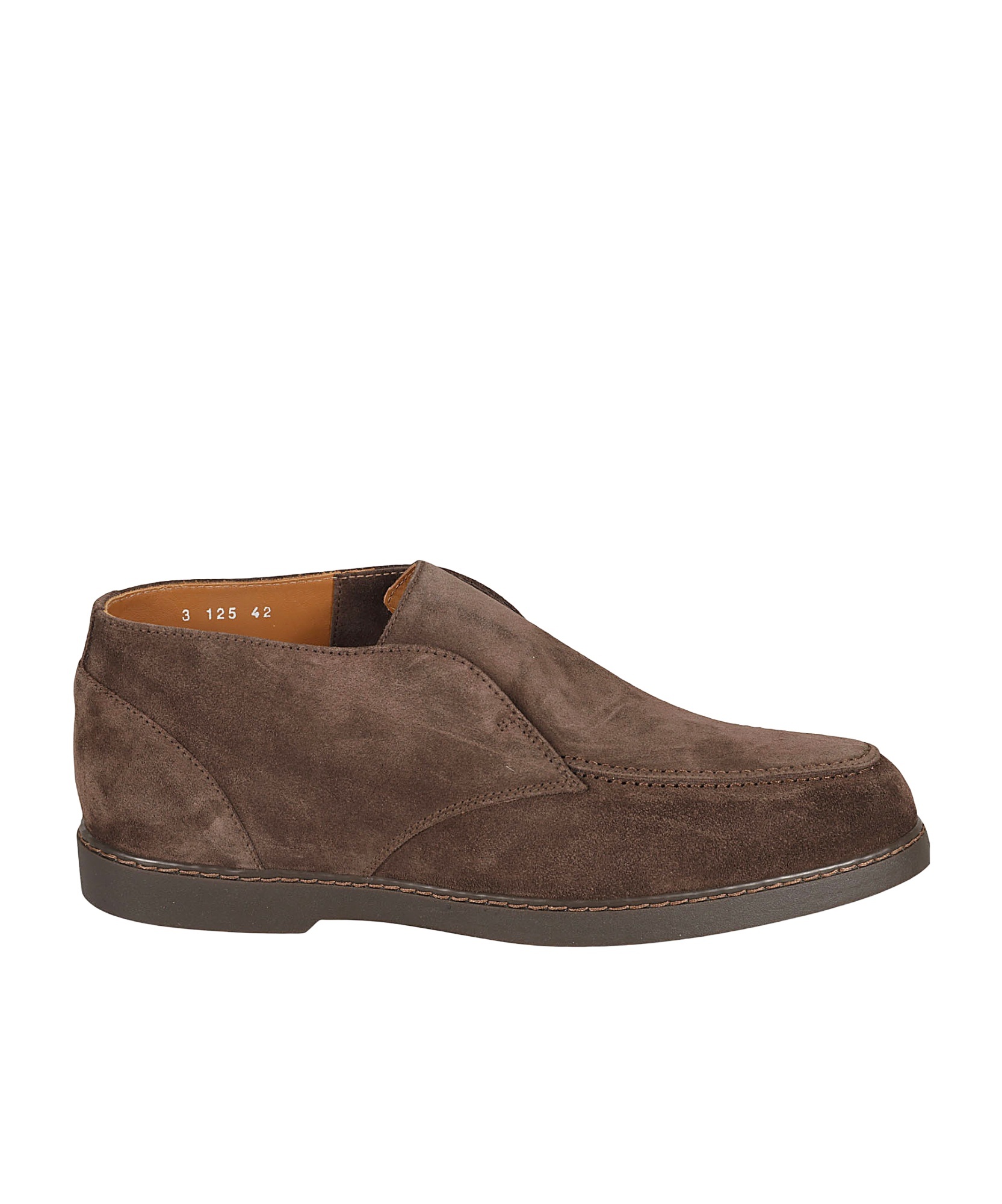 Doucal's Suede Chukka Ankle Boot In Brown