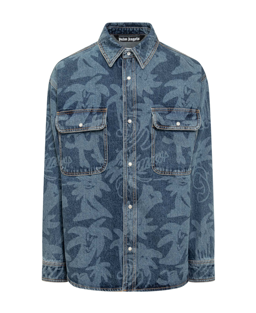 Palm Angels Topwear In Blue