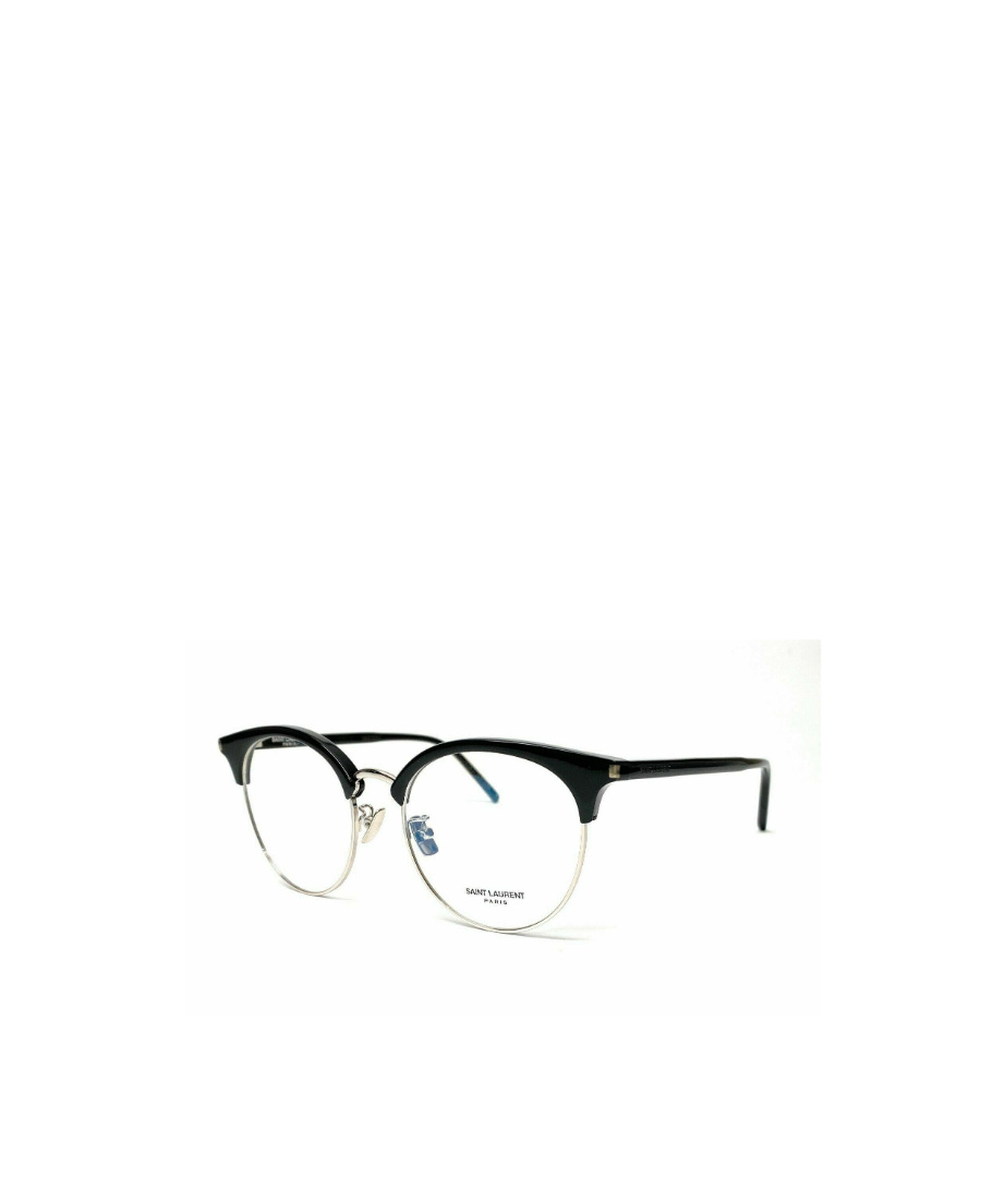 Saint Laurent Circular Flat Mirror In White
