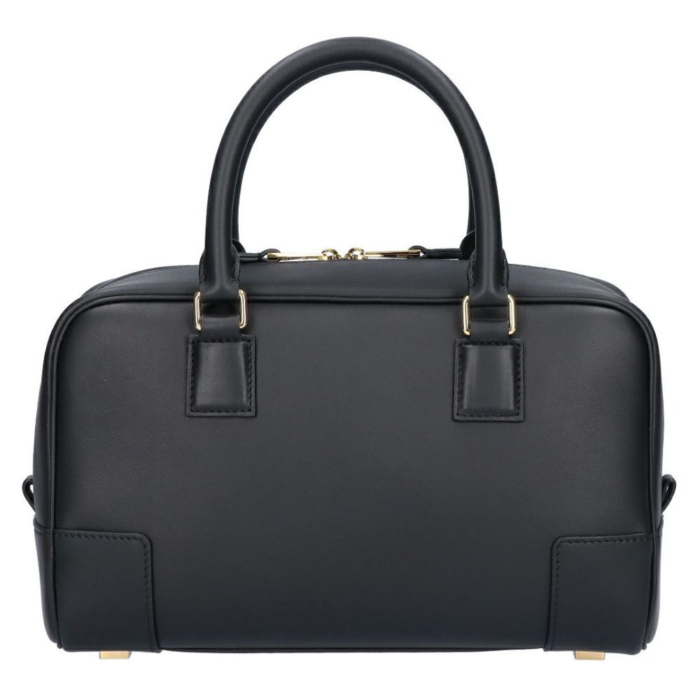 Loewe Zipper Shoulder Bag In Black