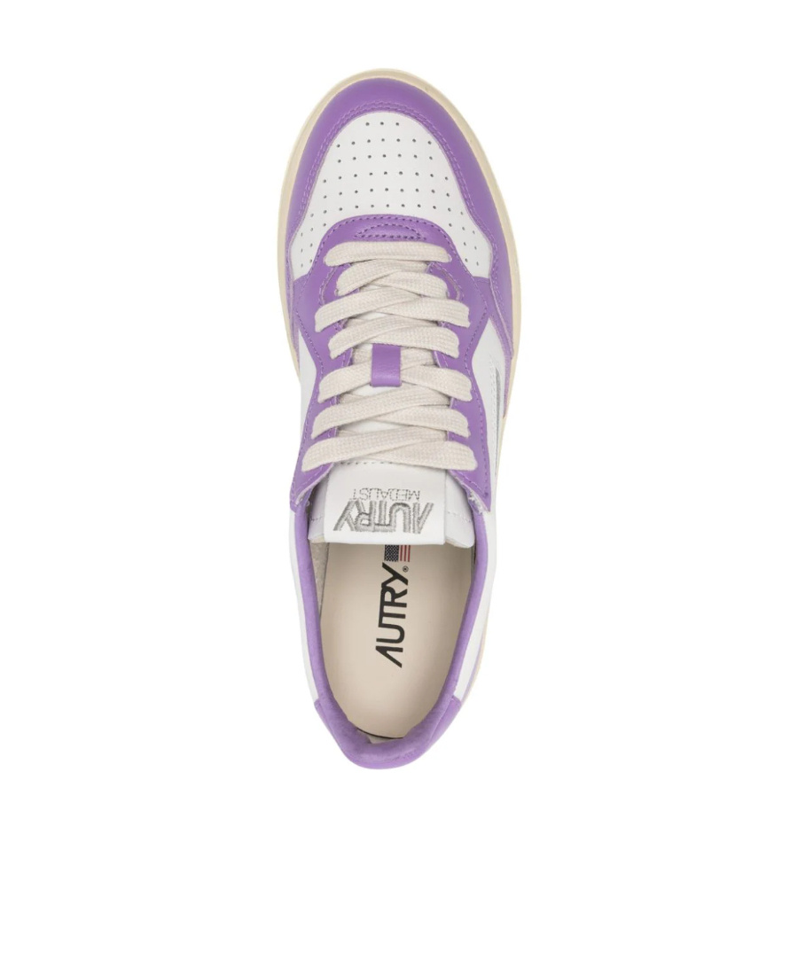 Autry Tie Low-top Casual Shoes In Gray