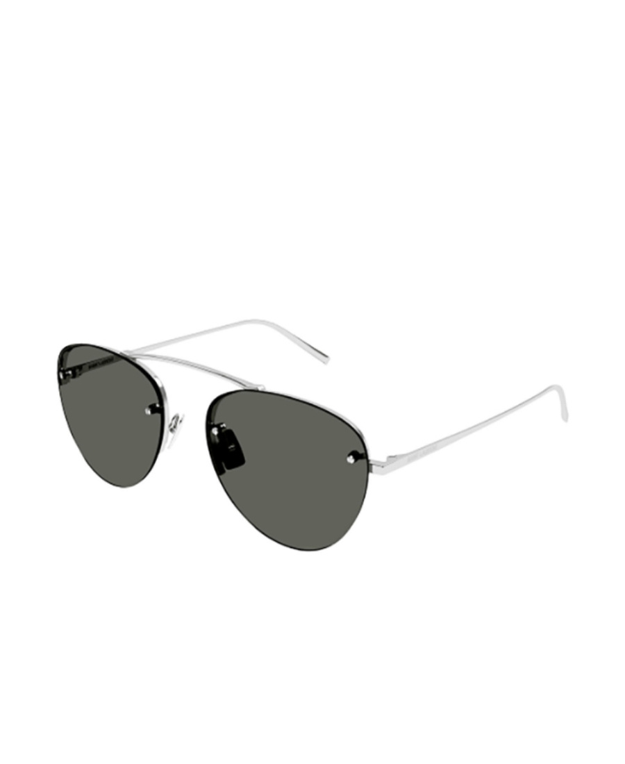 Saint Laurent Sl 575 Round-frame Sunglasses In Black