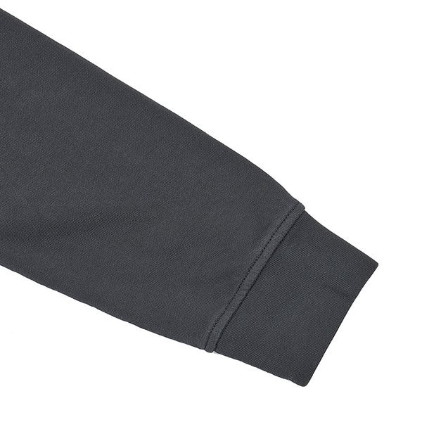 Stone Island Hooded Sweater In Charcoal-grey