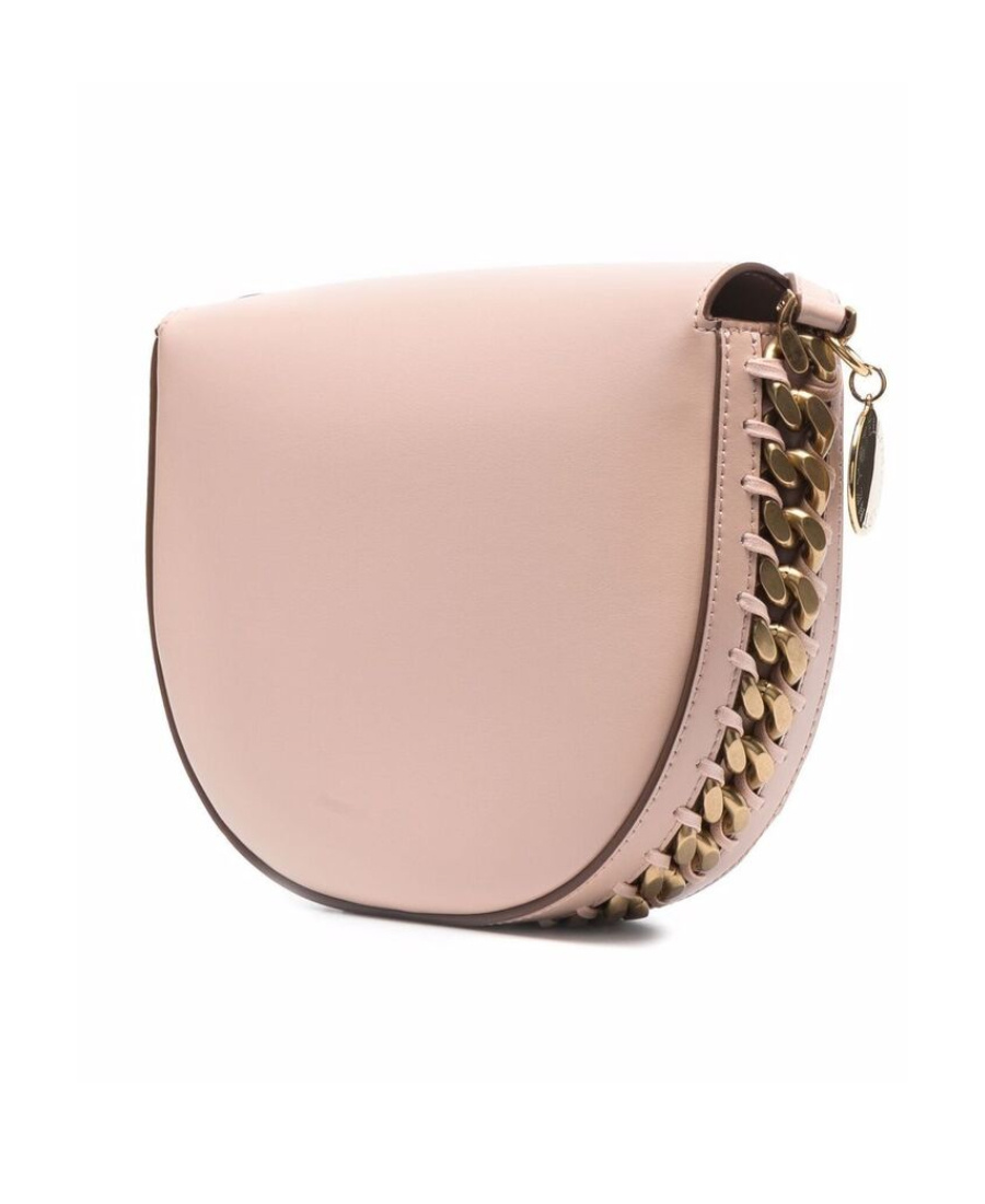 Stella Mccartney Chain-trimmed Shoulder Bag In Nude
