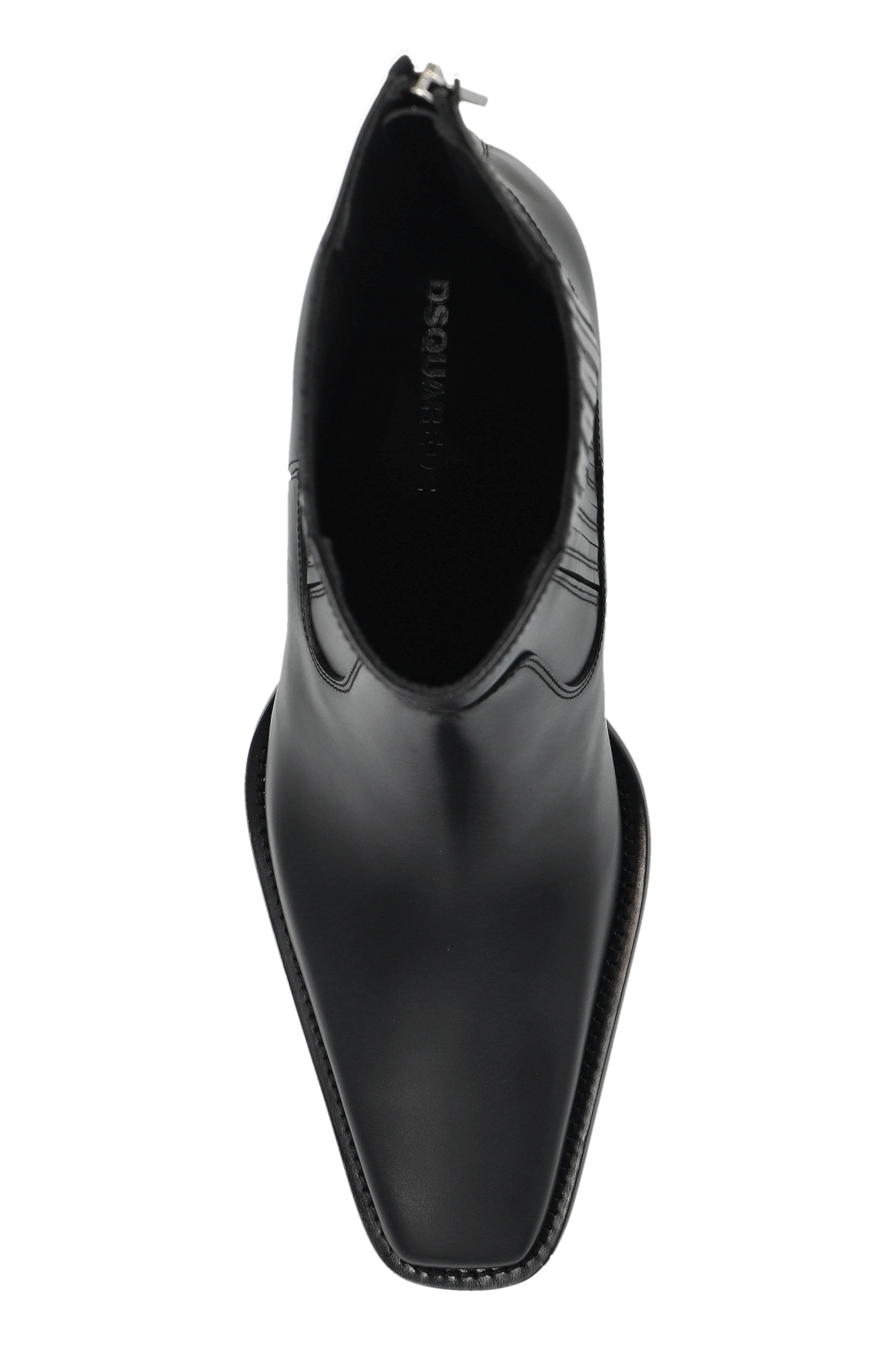 Dsquared2 High-heeled Ankle Boots In Black
