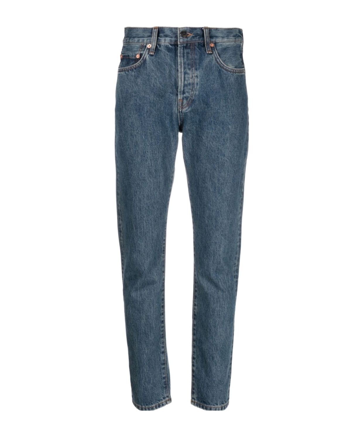 Wardrobe.nyc Belt-loop Jeans In Blue