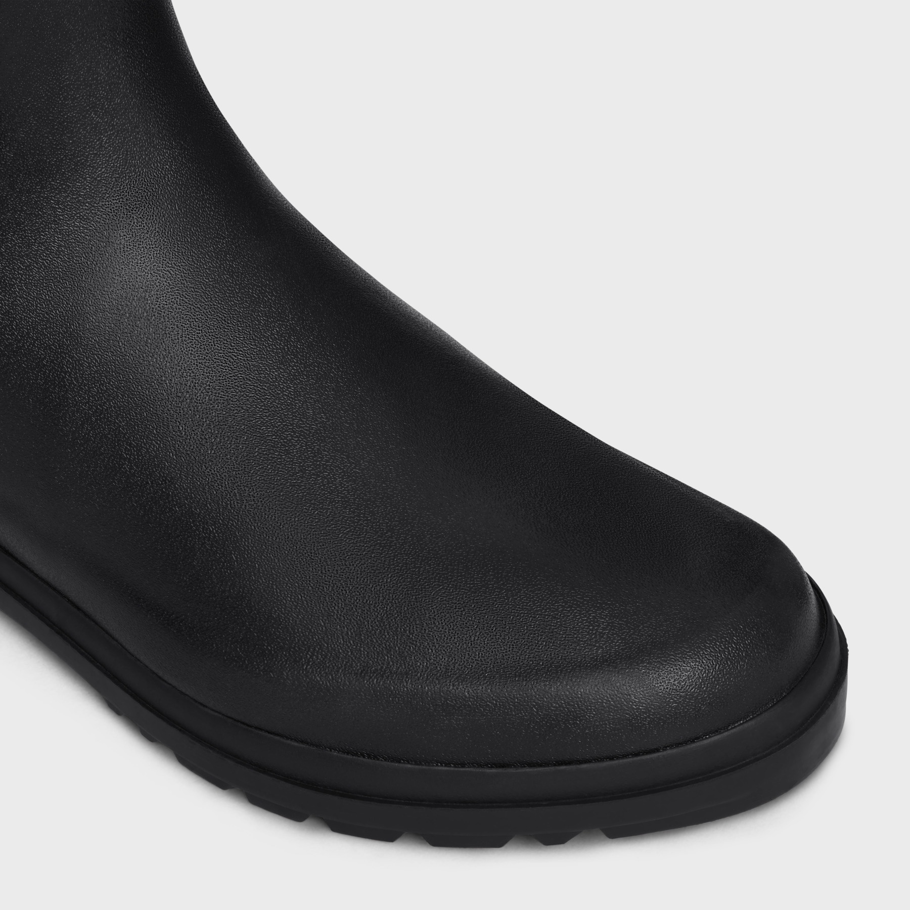 Celine Women Natural Rubber Boots In Multi