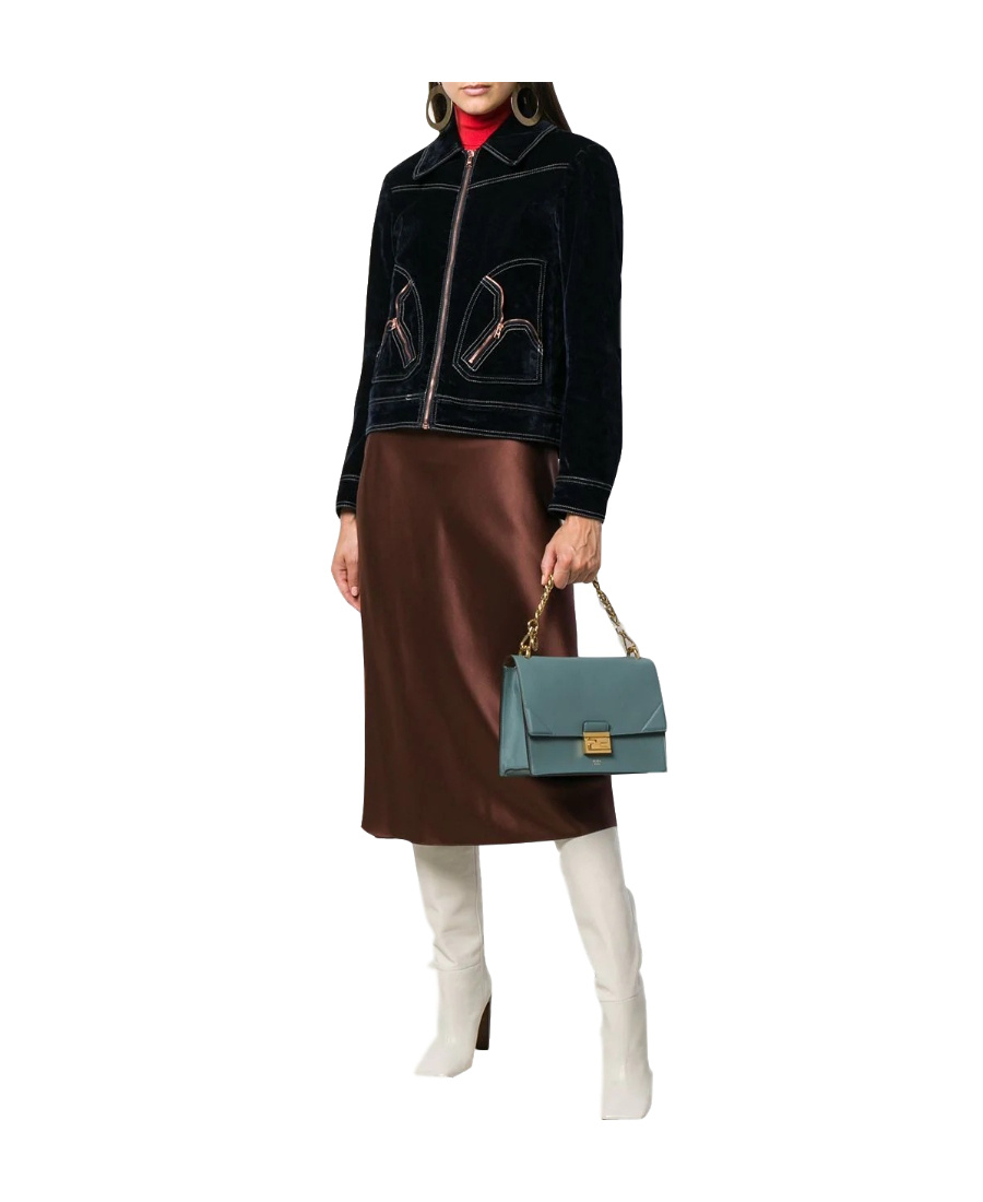 Fendi Kan U Shoulder Bag In Green