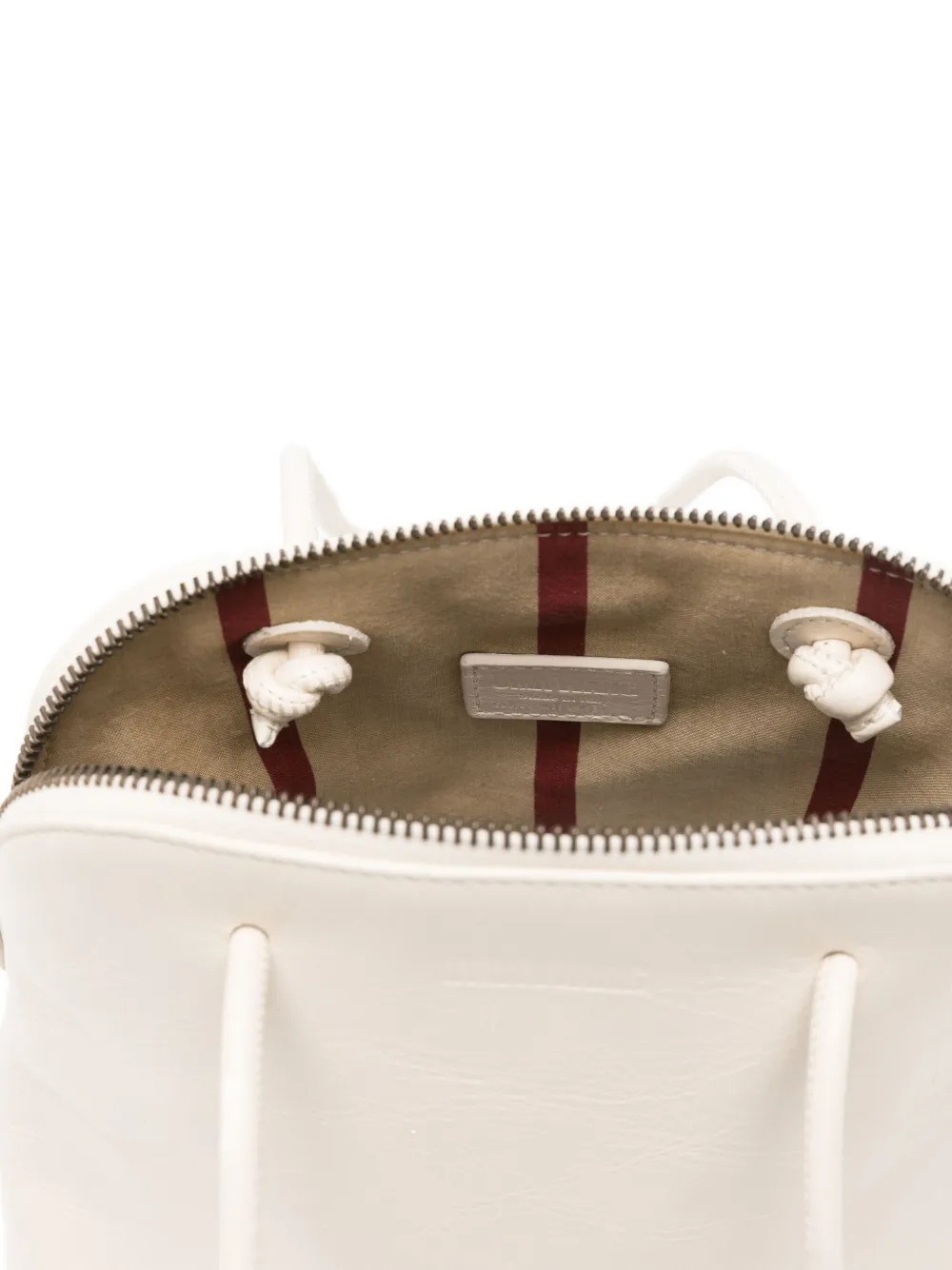 Uma Wang Double Handle Shoulder Bag In Neutral
