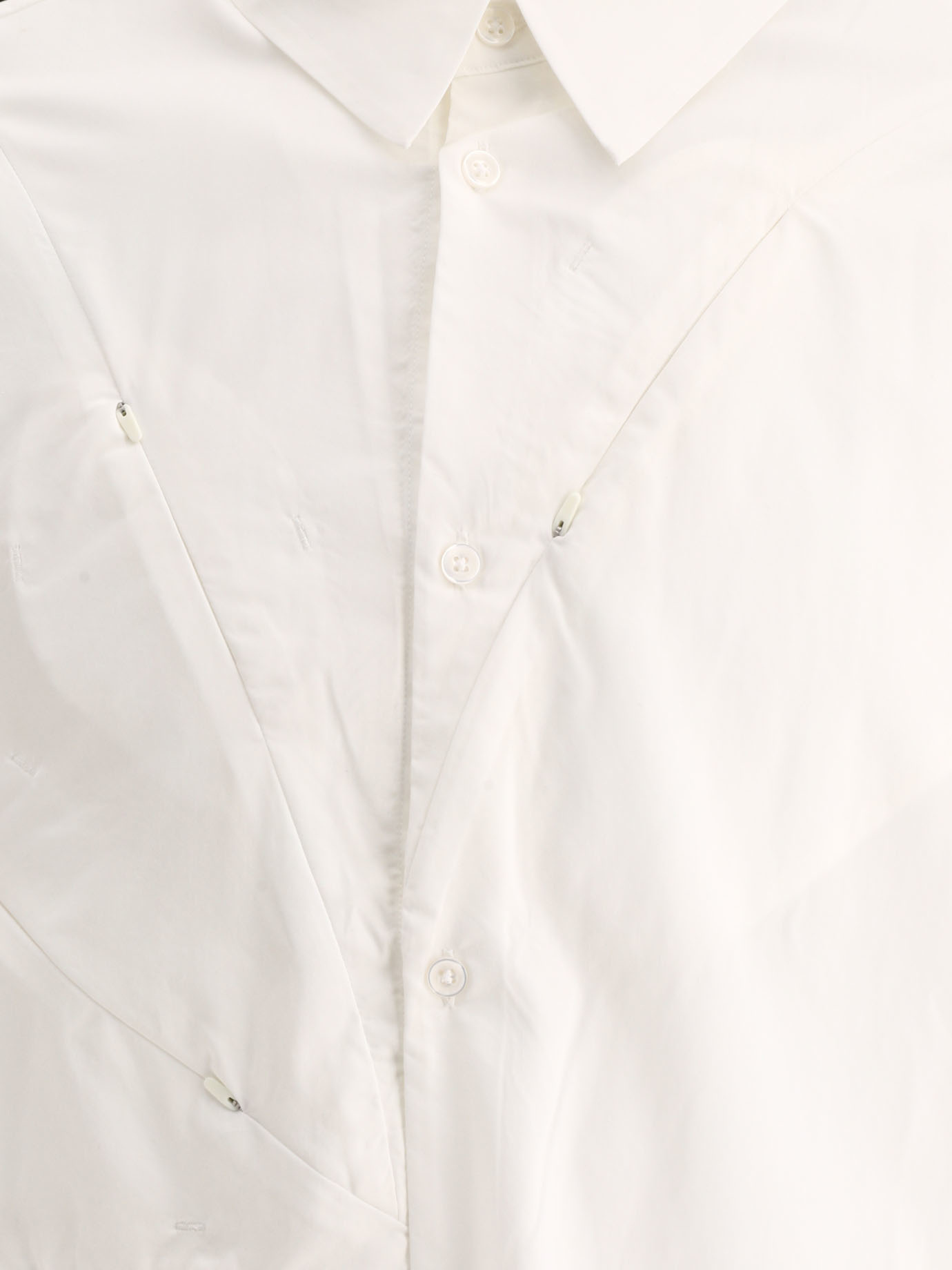 Post Archive Faction (paf) Men's "5.1 Center" Shirt In White