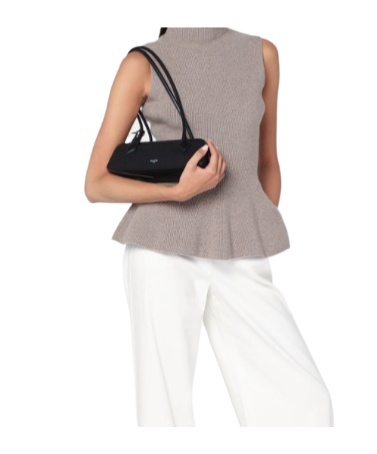 Rohe Sculptural Sleeveless Knitted Top Taupe Melange In Neutral