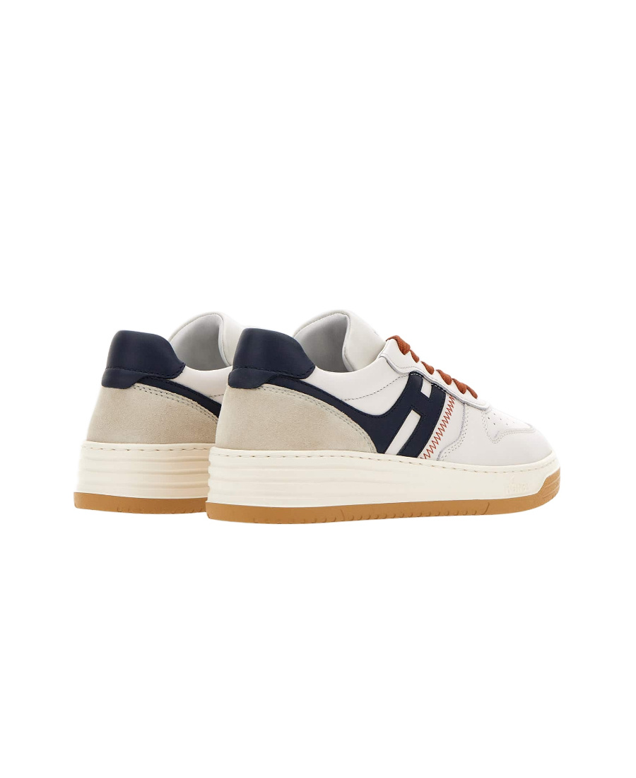Hogan Logo-patch Low-top Sneakers In White