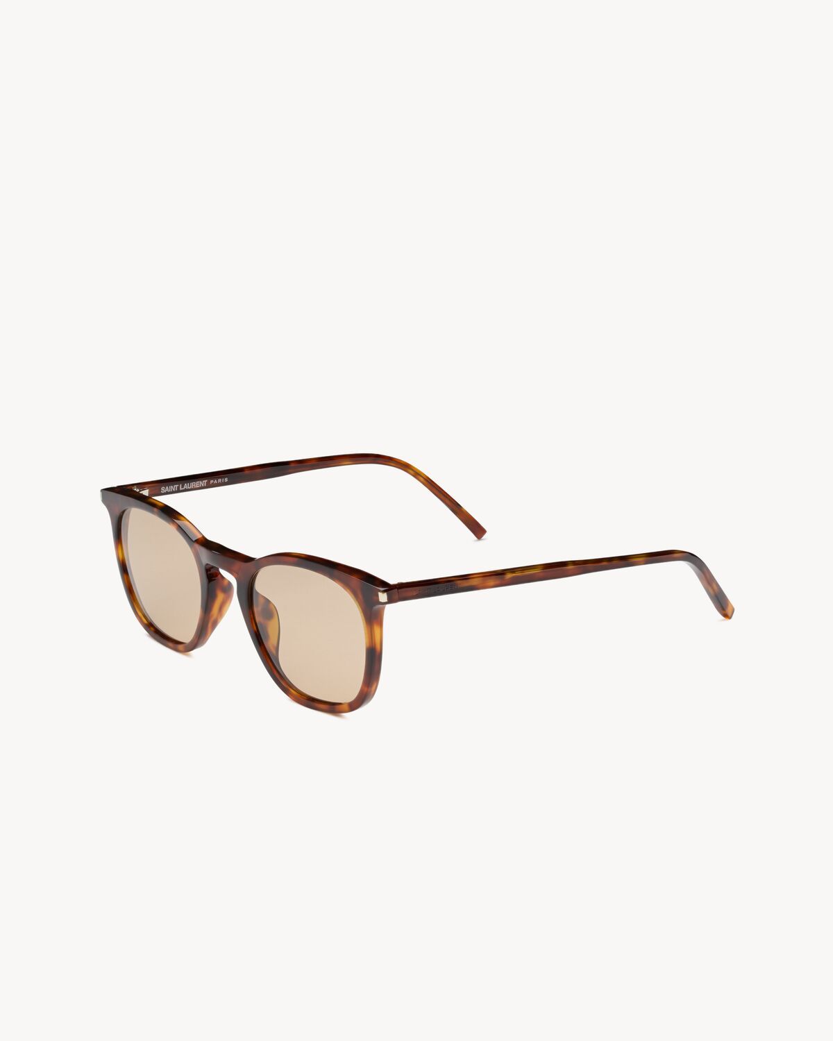 Saint Laurent Sl 818 Tortoiseshell Sunglasses In Burgundy