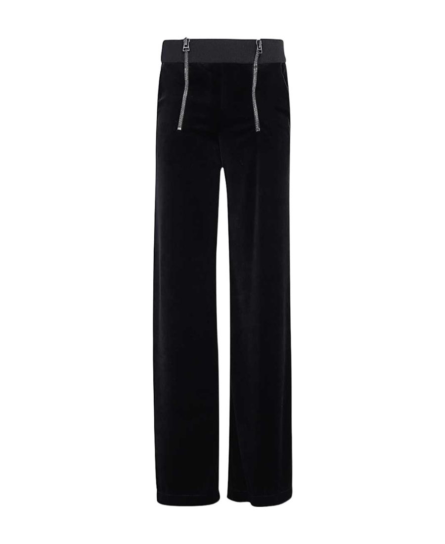 Tom Ford High-waisted Wide-leg Trousers In Black