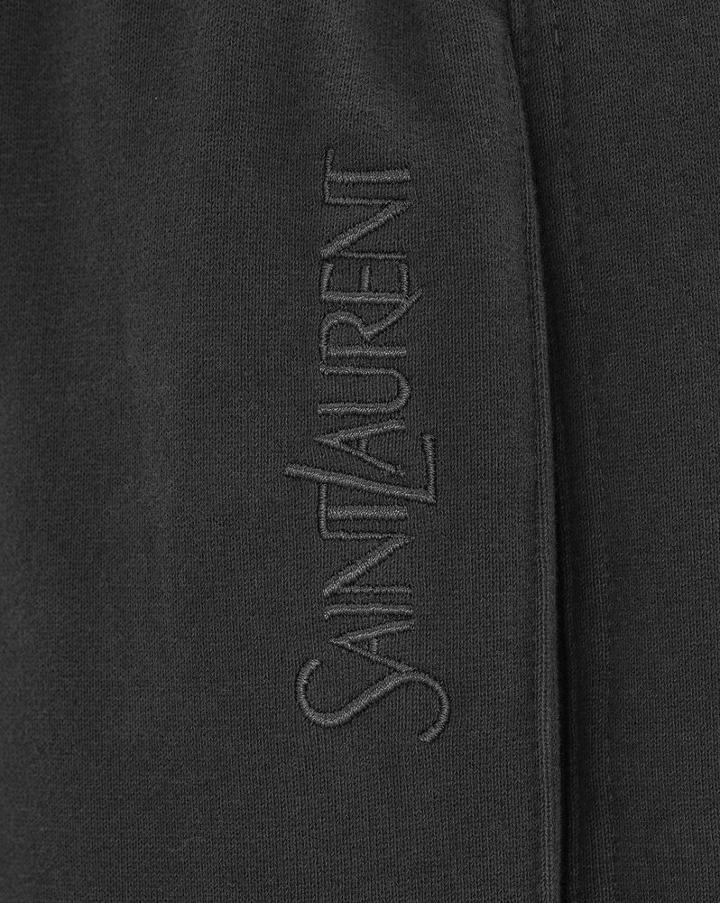 Saint Laurent Ogo Jogging Bottoms In Black