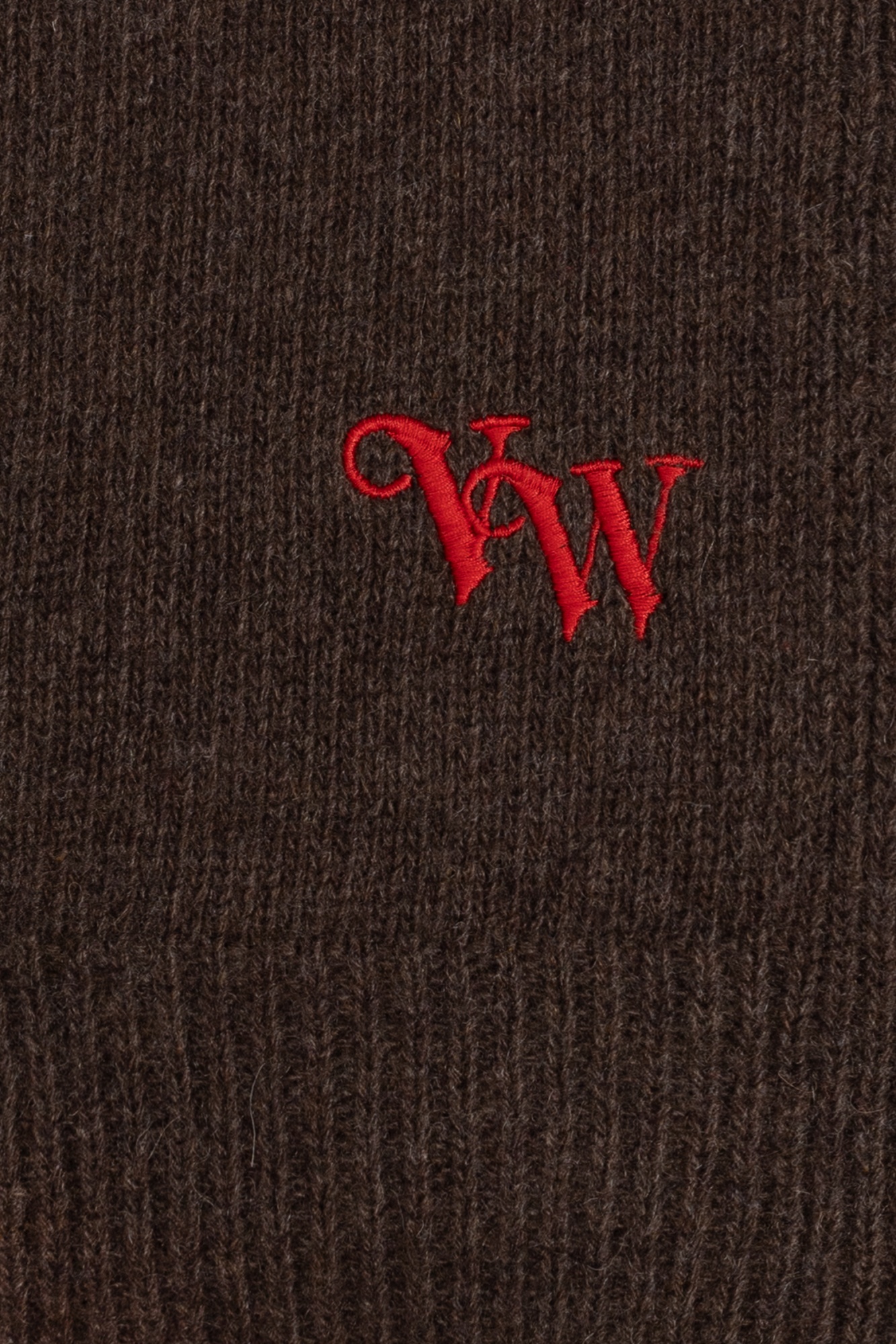 Vivienne Westwood Logo Scarf In Black
