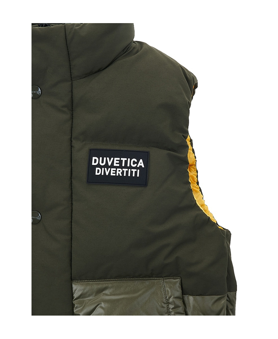 Shop Duvetica Zipper Vest In Black