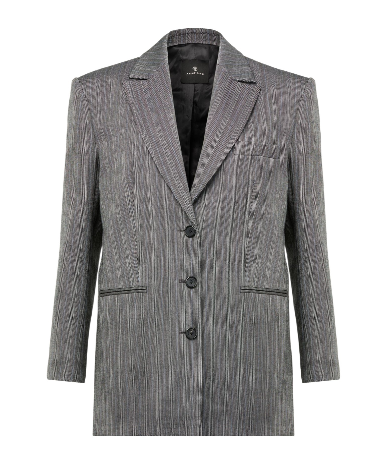 ANINE BING LONG-SLEEVED SUIT JACKET