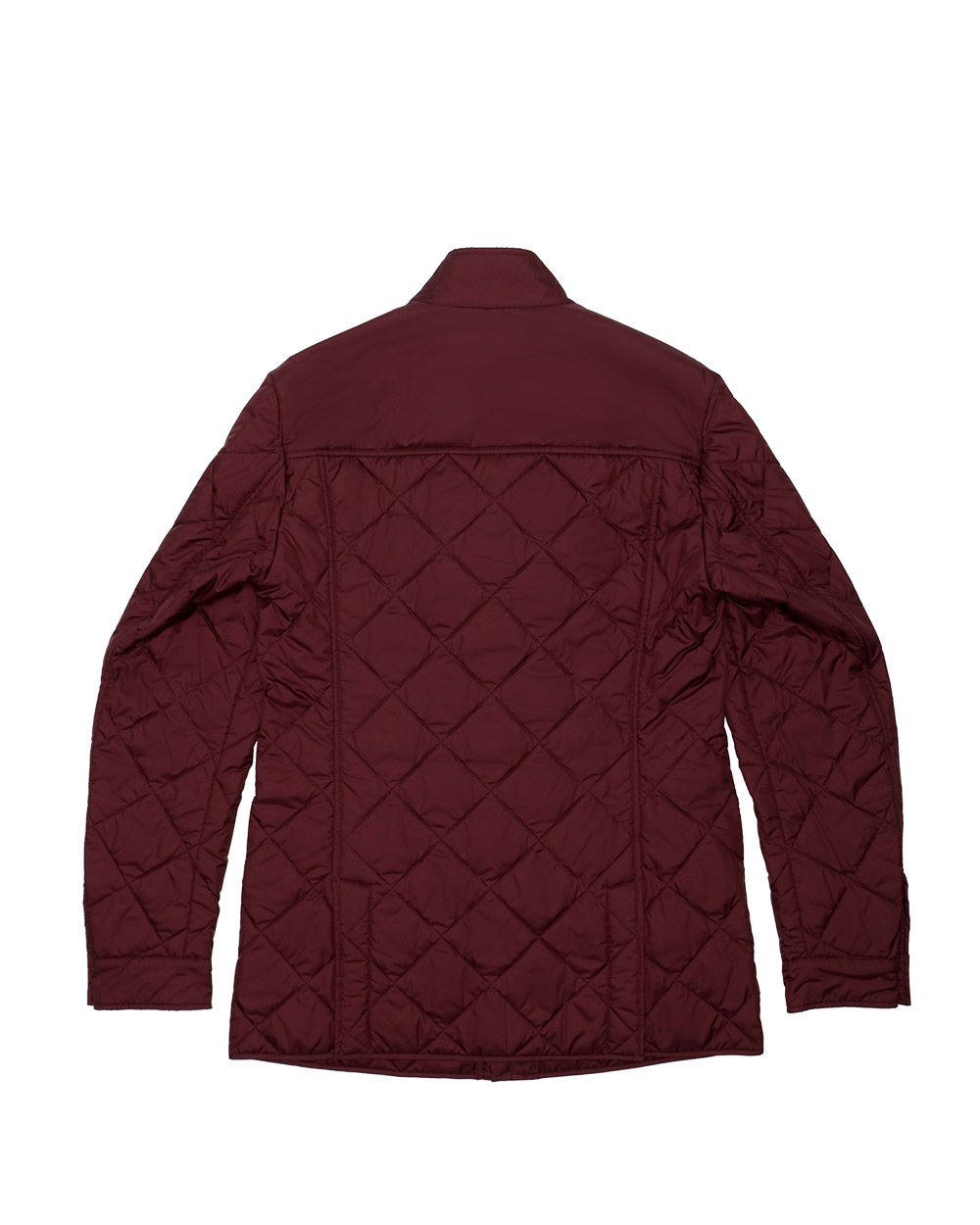 Ferragamo Quilted Cotton Suit In Brown
