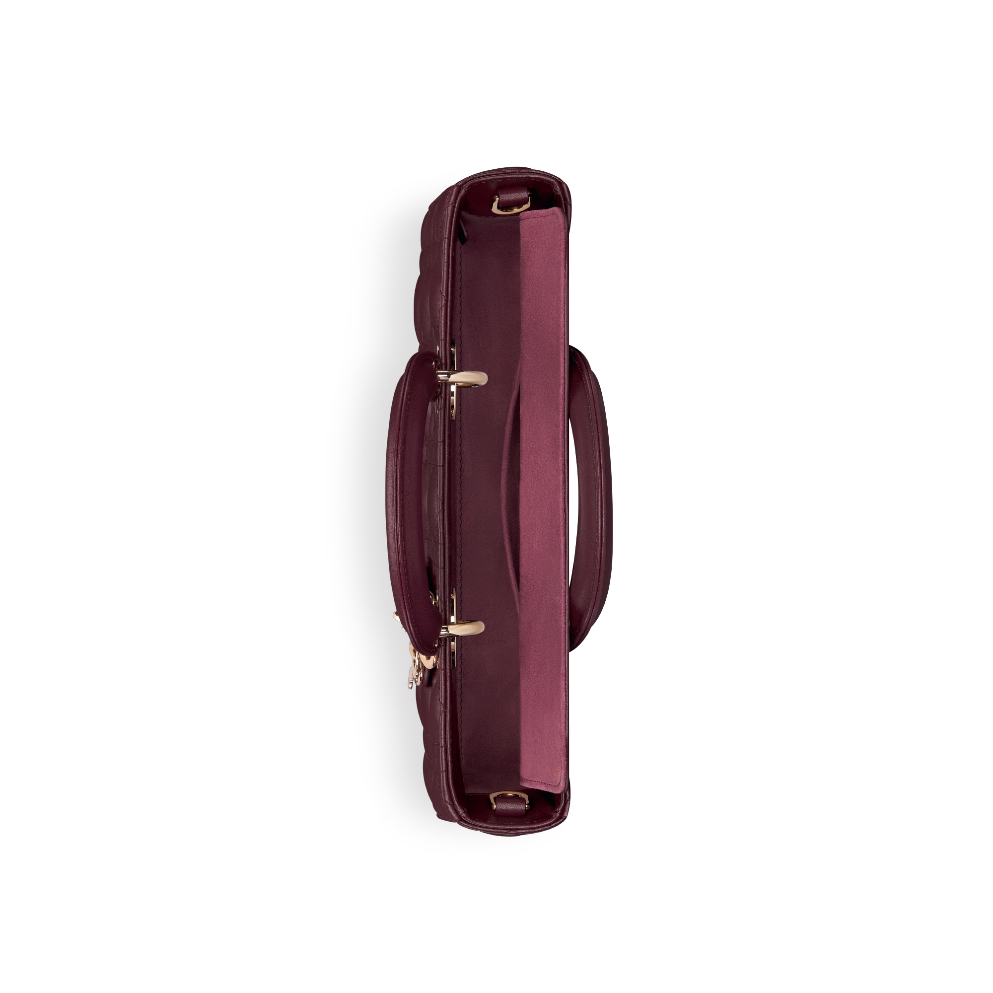 Dior Sac Lady D-joy Medium In Burgundy