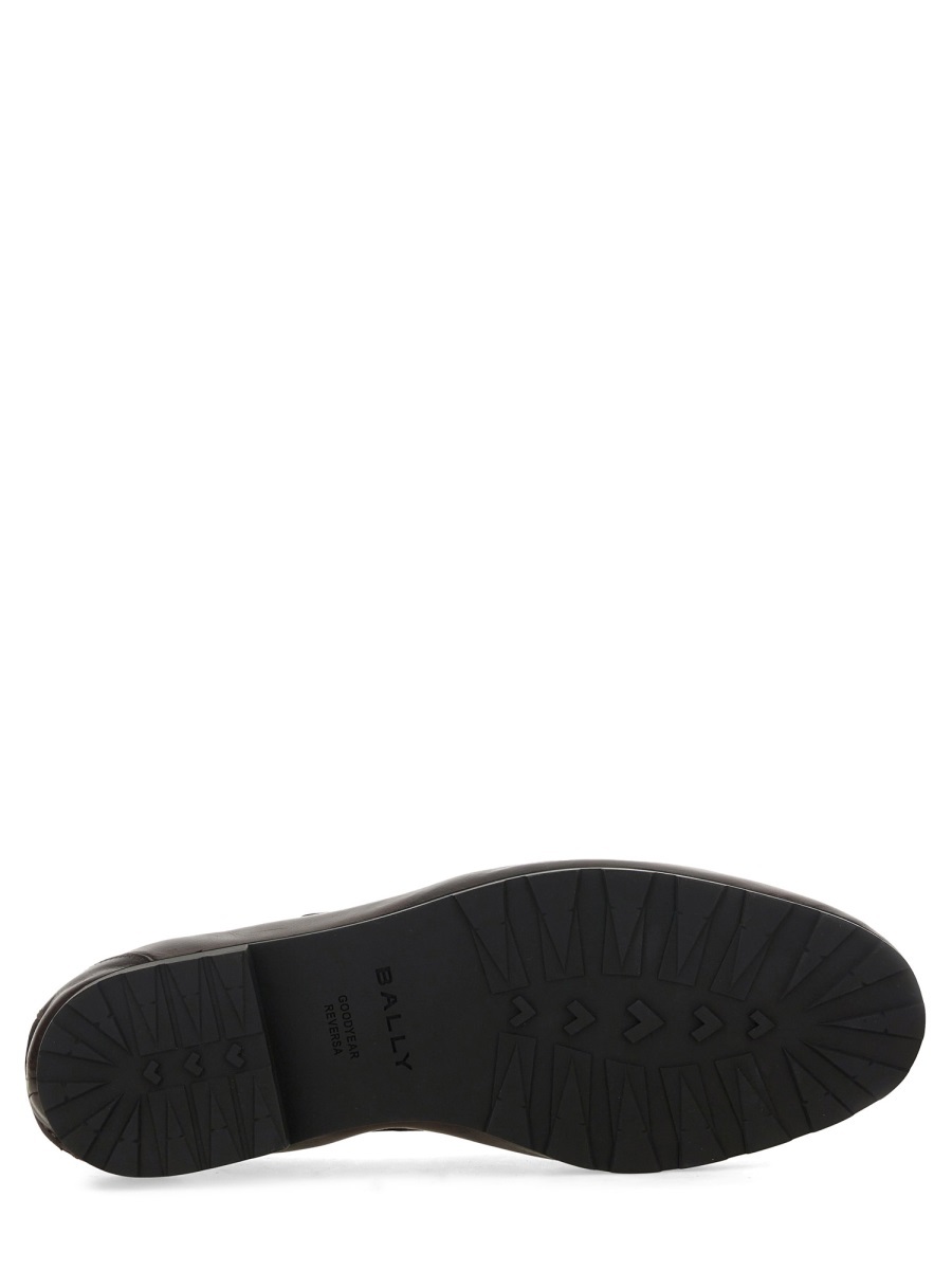 Bally Laced Derby Shoes In Black
