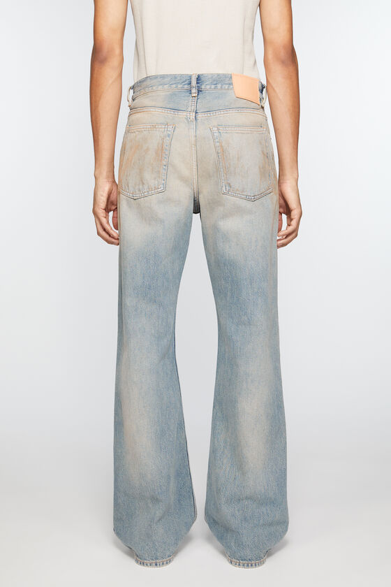 Acne Studios Making Used Jeans In Gray