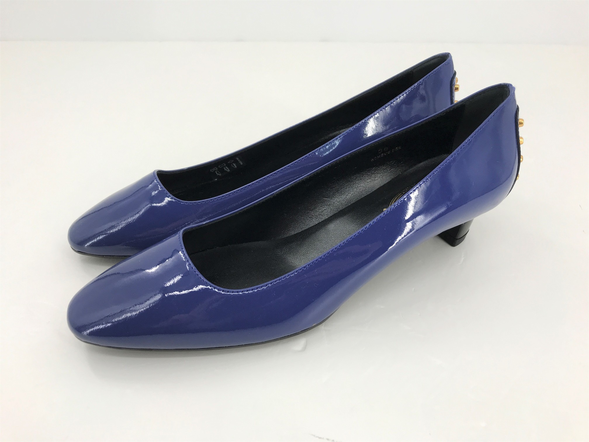 Tod's Logo Details High Heels In Blue