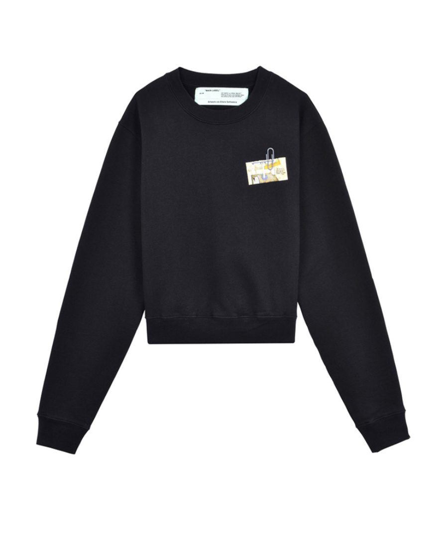 Off-white Leisure Sweater In Black