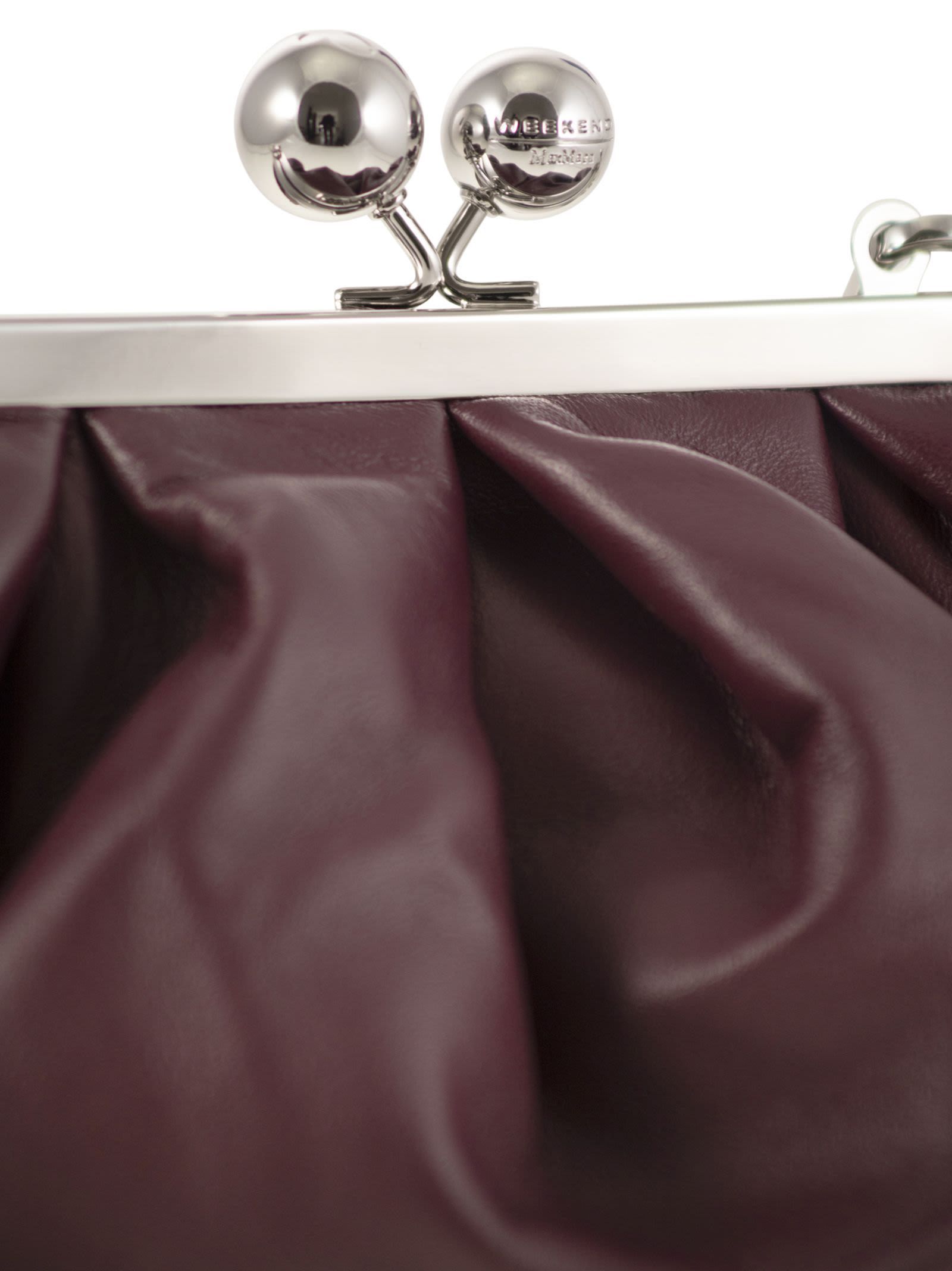Weekend Max Mara Chain Shoulder Bag In Brown