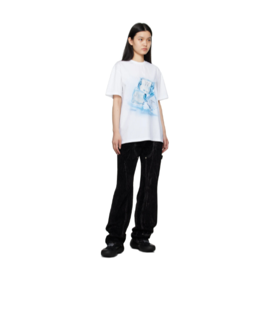 Jw Anderson Lace-up Low-cut Casual Sneakers In Black