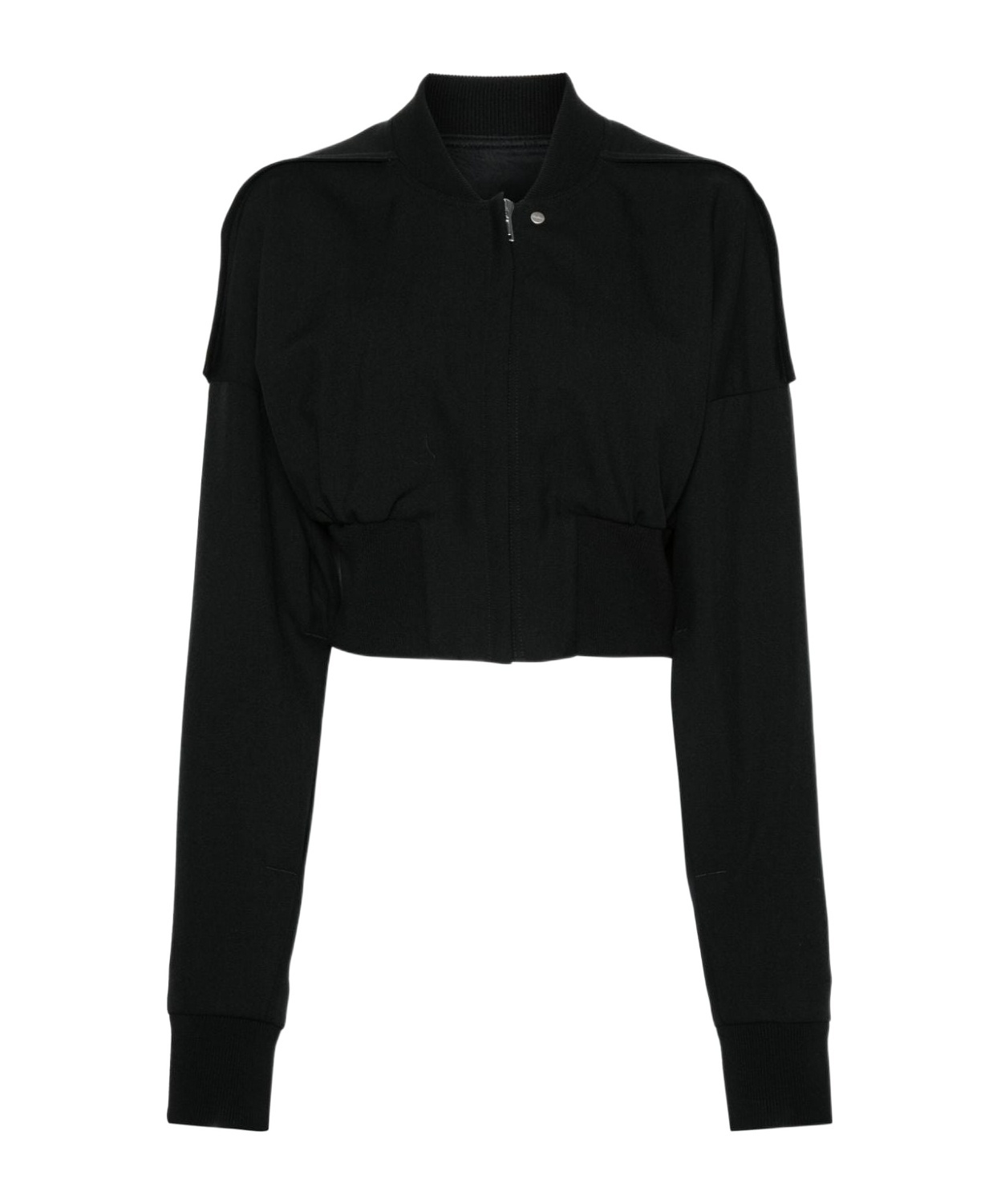 Rick Owens Flight Bomber Jacket In Black