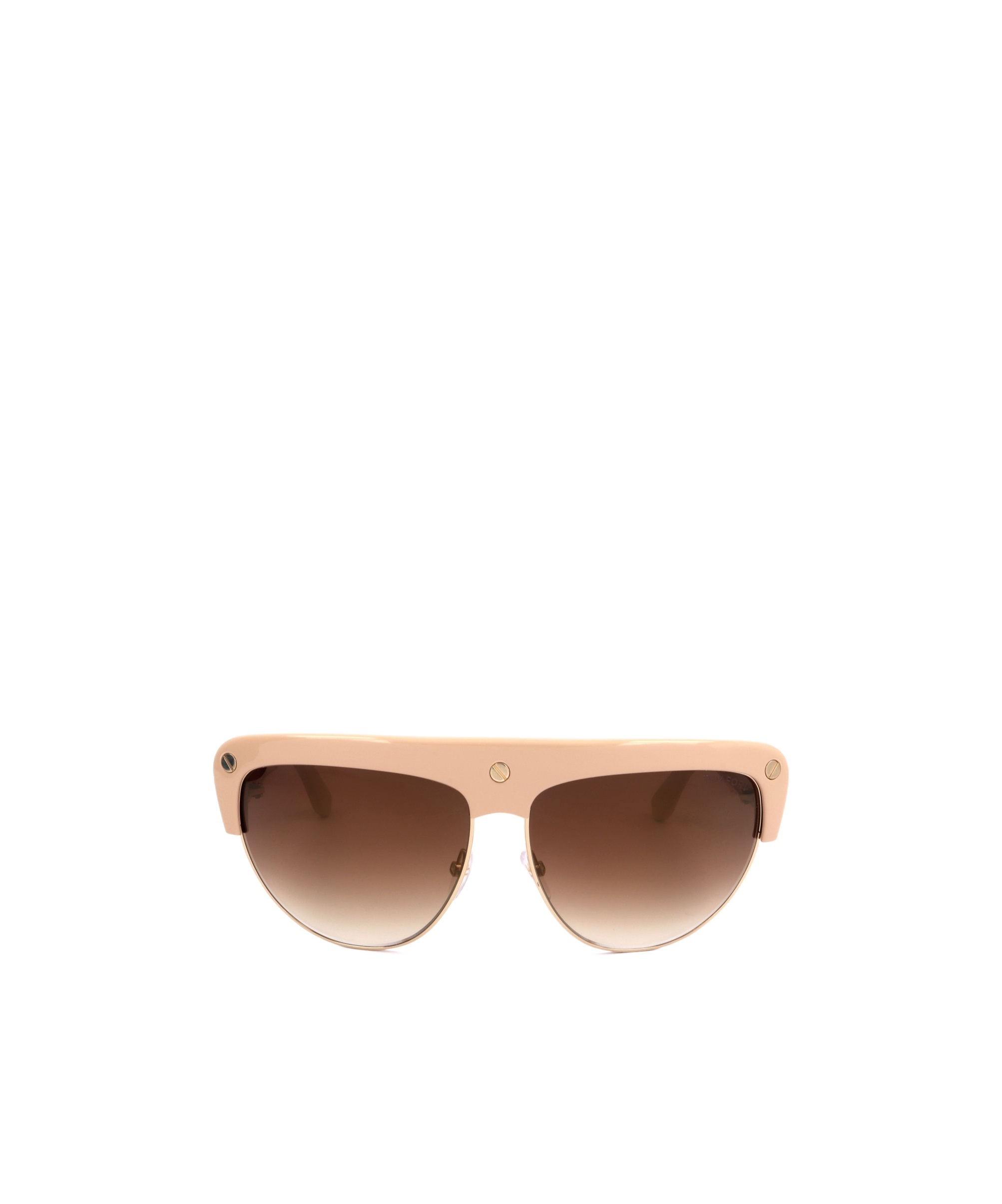 Tom Ford Geometric Sunglasses In Brown