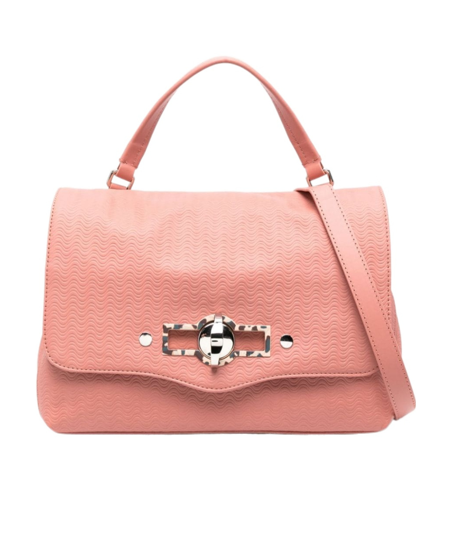 Zanellato Logo Shoulder Bag In Pink