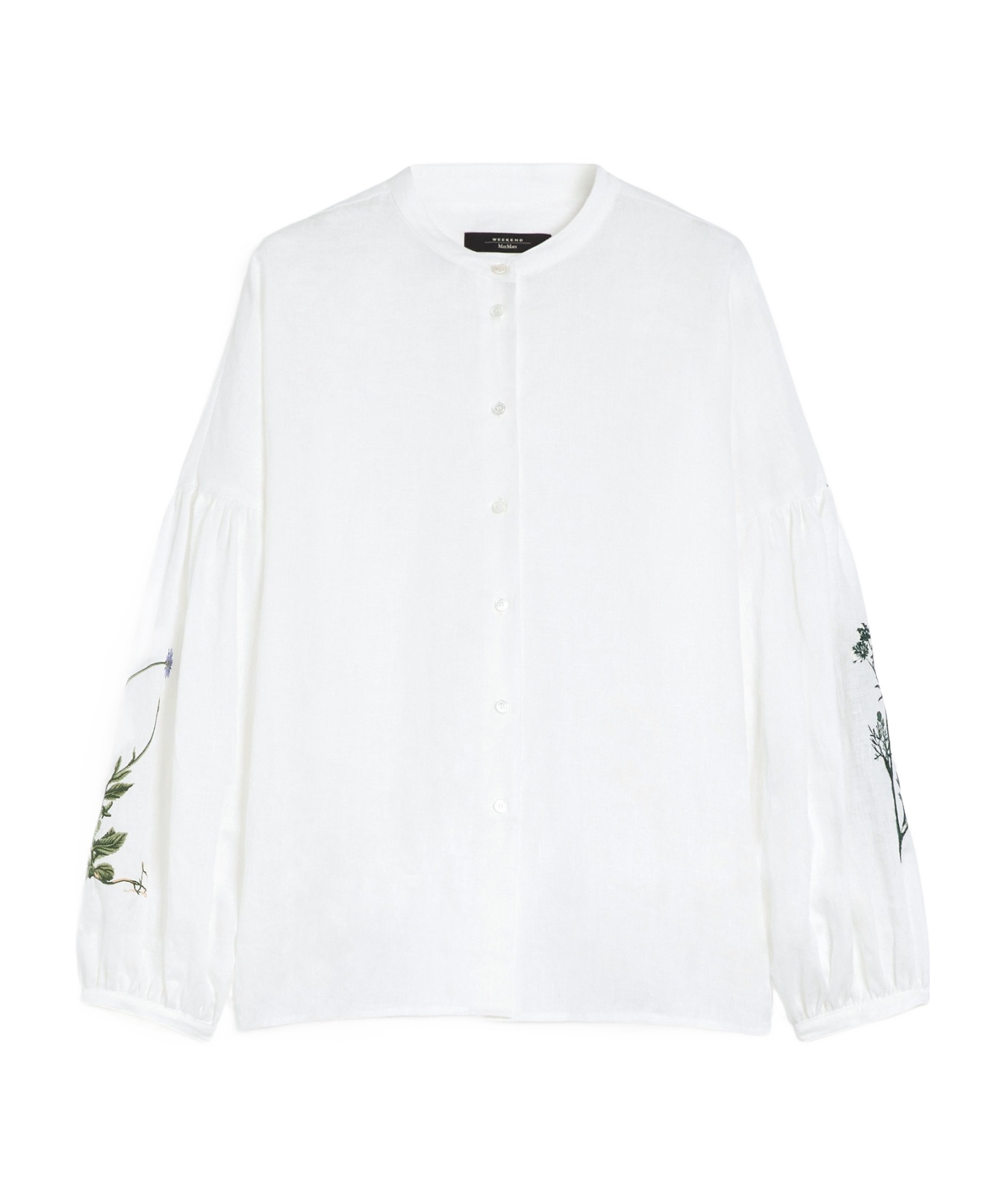 Weekend Max Mara Long Sleeve Shirt In White