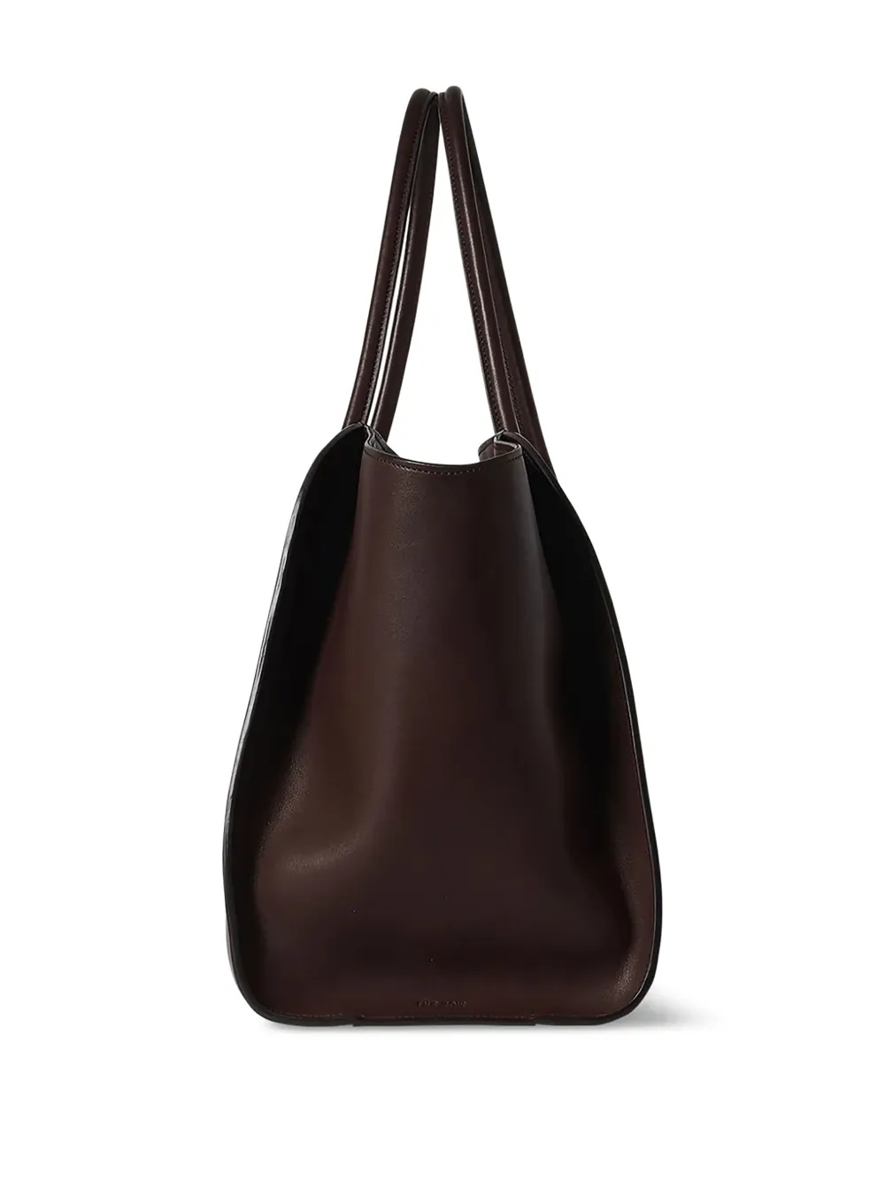 The Row Marlo Structured Tote Bag In Black