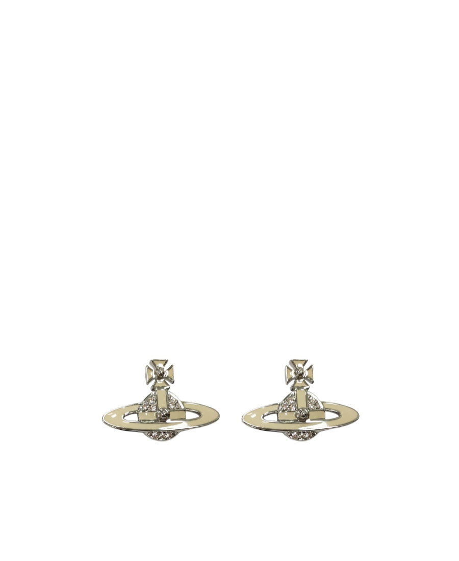 Vivienne Westwood Geometric Earrings In Yellow