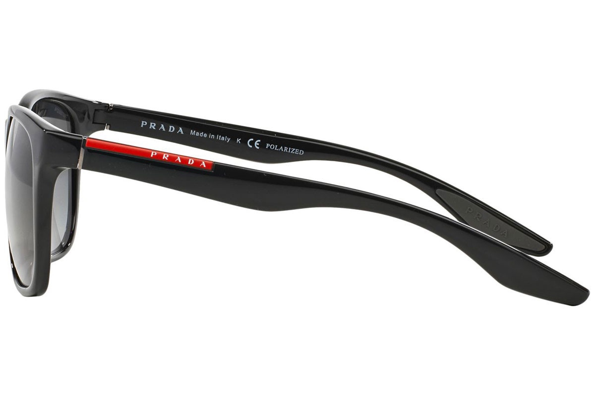 Prada Logo Gradient Sunglasses In Black