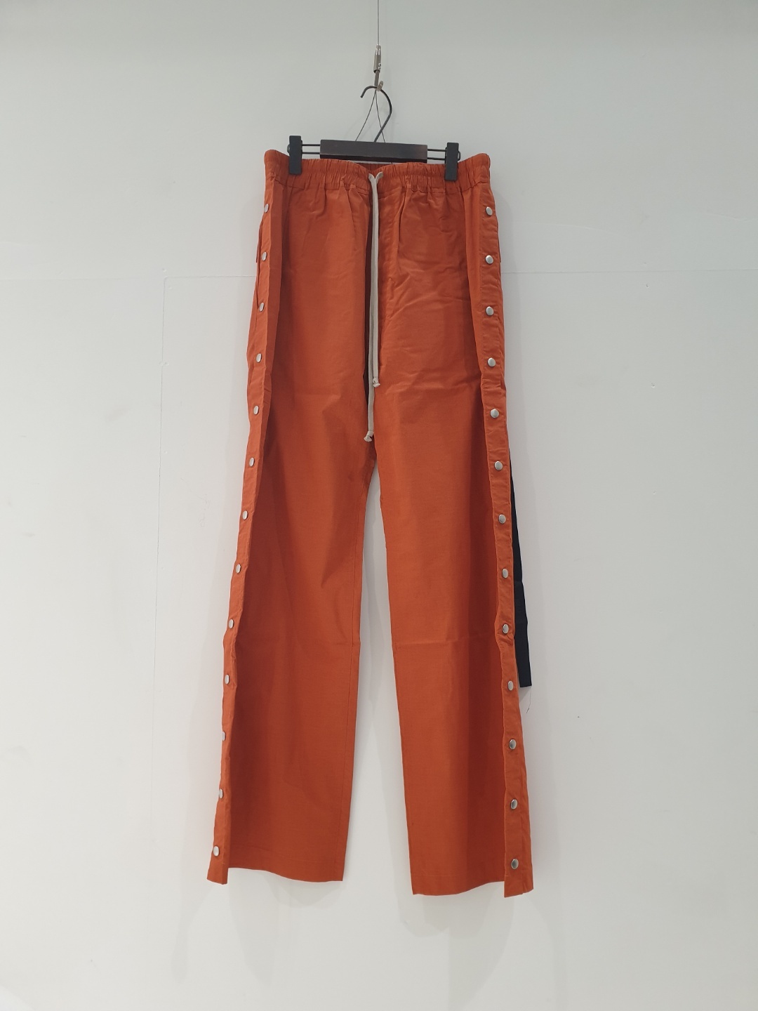Rick Owens Drkshdw Drawstring Casual Pants In Red