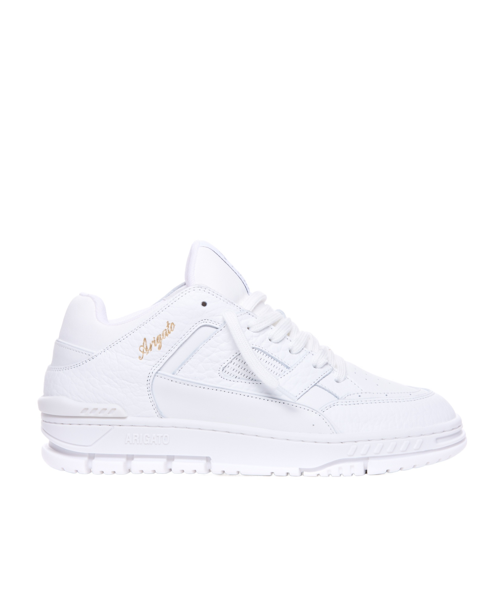 Axel Arigato Low-top White Sneakers With Perforated Detailing In White