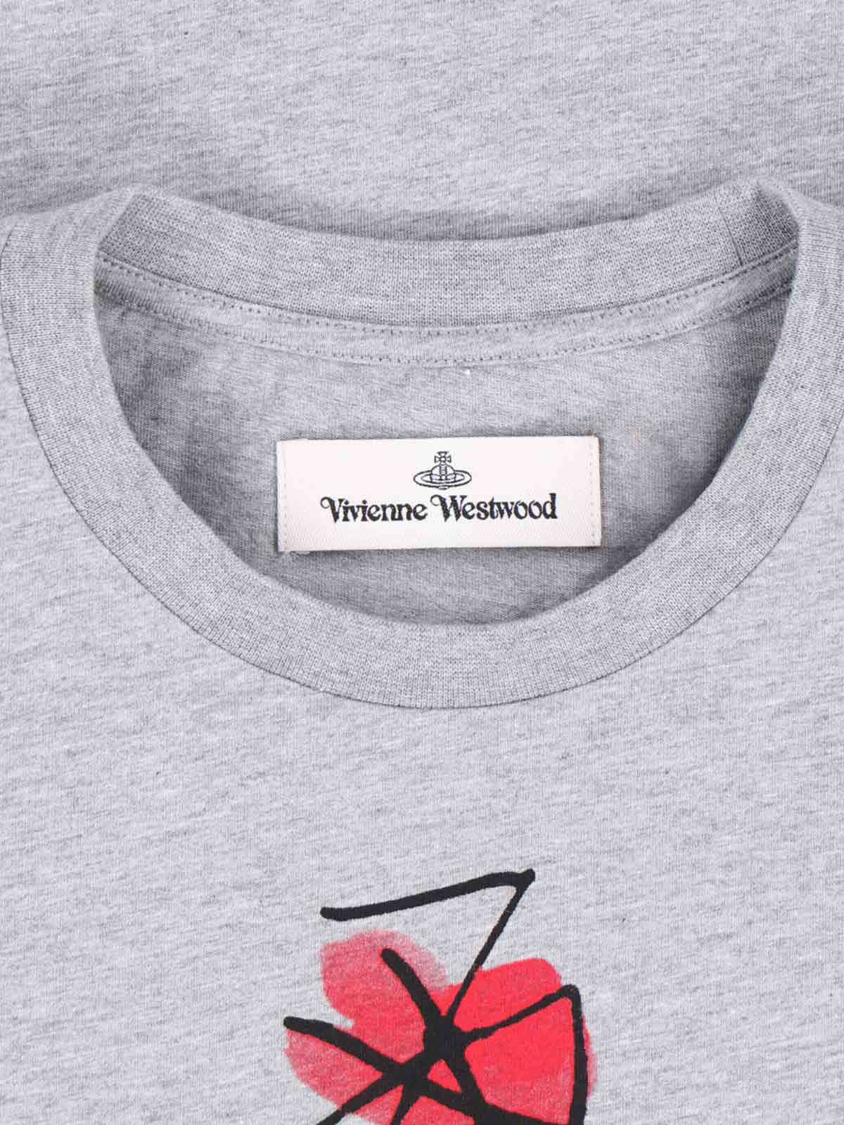 Vivienne Westwood Crew Neck Graphic Print Short Sleeves
