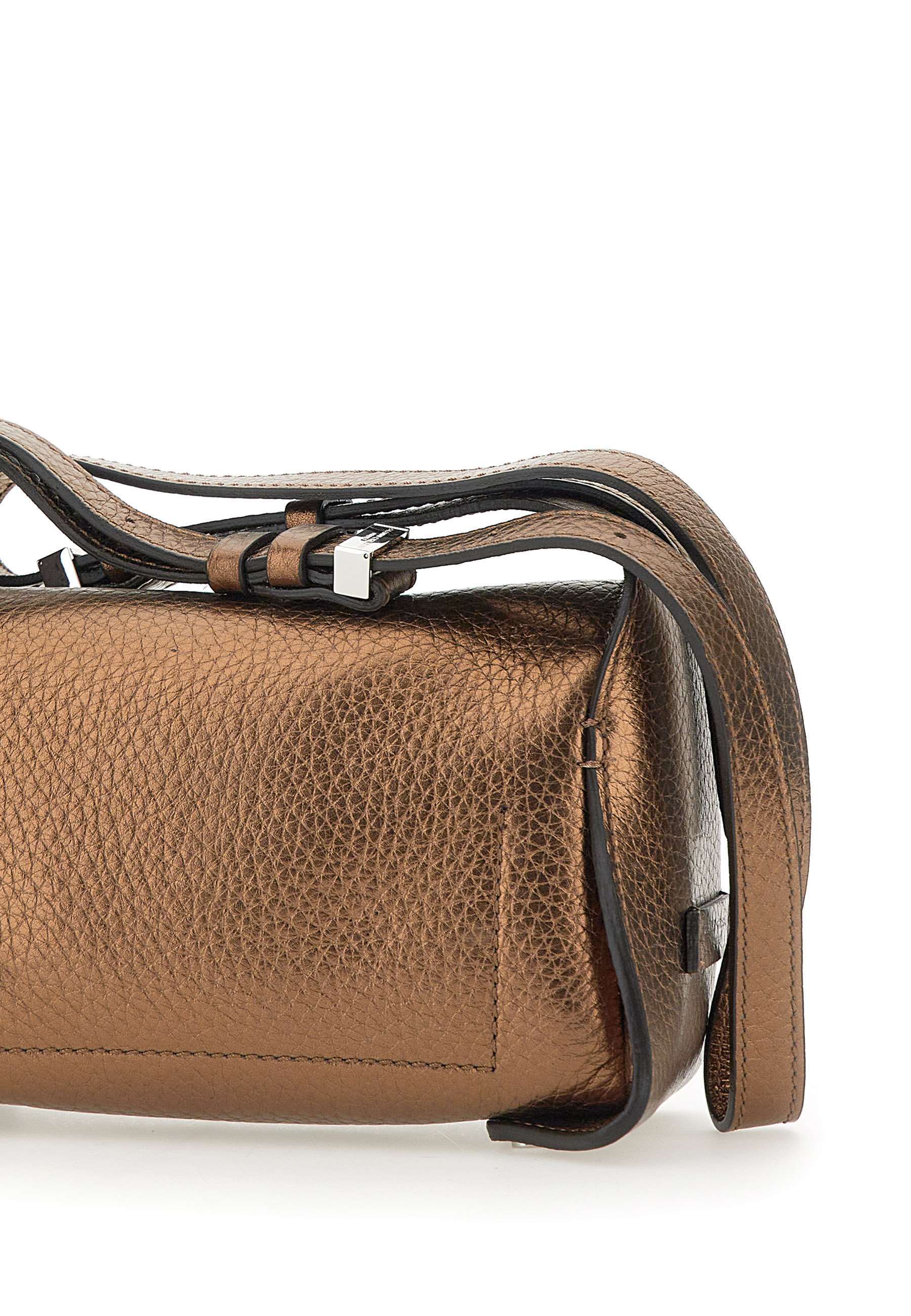 Gianni Chiarini Penelope Shoulder Bag In Brown