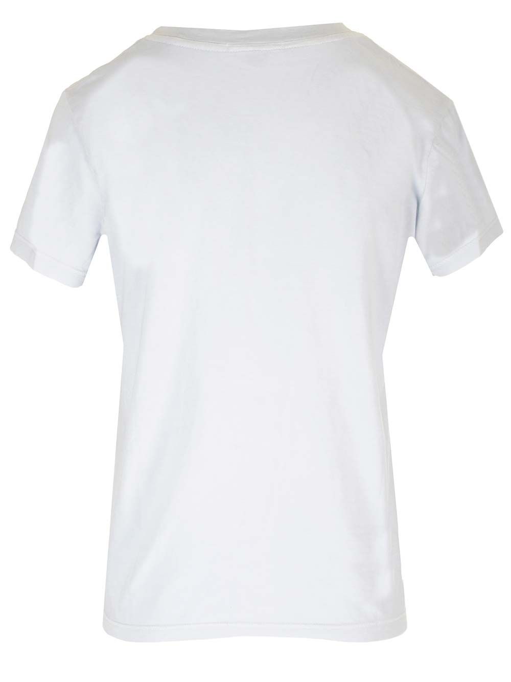 James Perse Round Neck Short Sleeve T-shirt In White