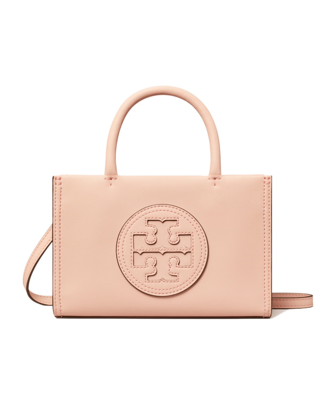Tory Burch Mini Ella Bio Tote In Nude