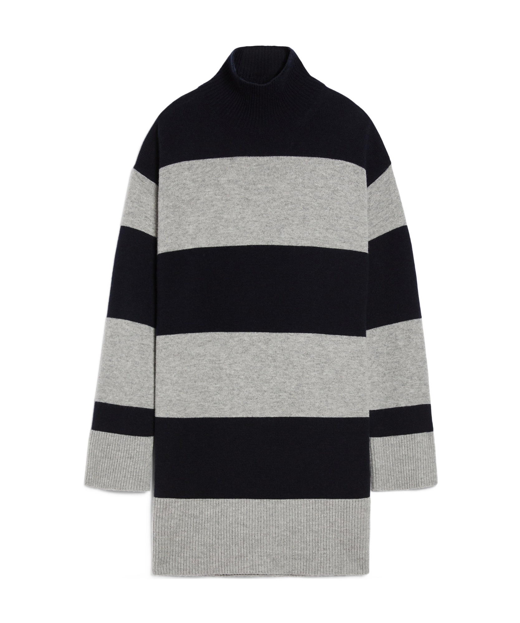 MAX MARA WOOL AND CASHMERE POLO-NECK DRESS